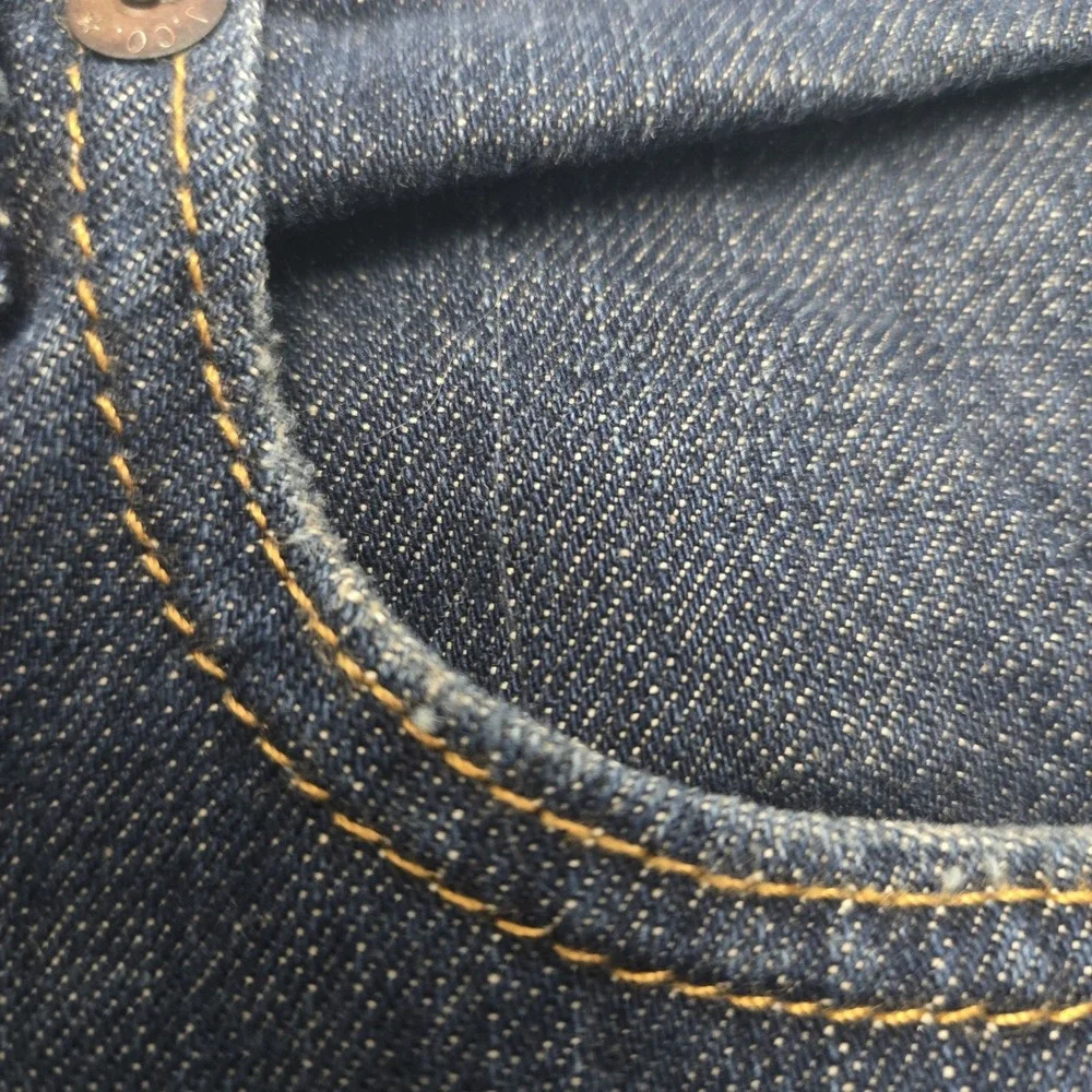 Polo Ralph Lauren Jeans Womens 6X32 Blue Denim Stretch‎ Kelly Bootcut Dark Wash - Picture 10 of 10